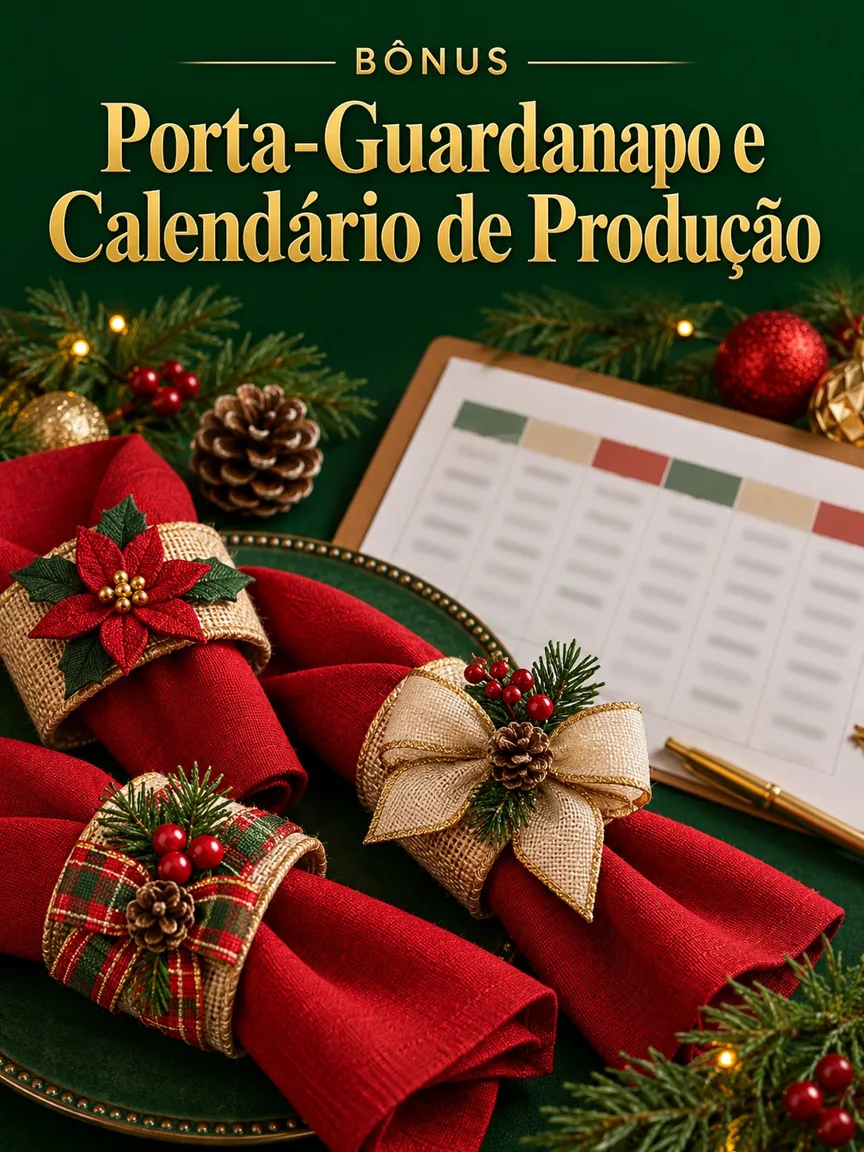 Capa do bônus Porta-Guardanapo e Calendário de Produção